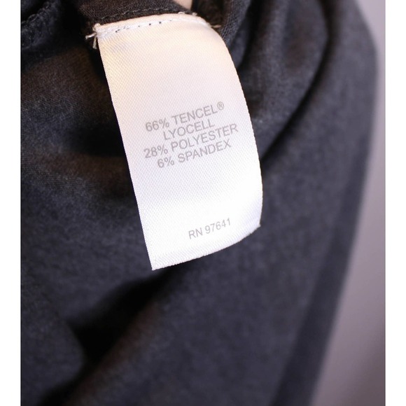 J. Jill Top Tunic Gray Metallic Keyhole Front Size S - Picture 4 of 4